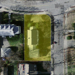 5 Morseland Ave, Newton, MA 02459 aerial view