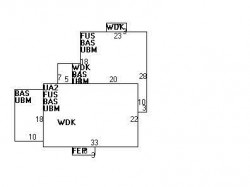 73 Day St, Newton, MA 02466 floor plan