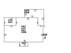 90 Hull St, Newton, MA 02460 floor plan