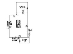 97 Parker St, Newton, MA 02459 floor plan