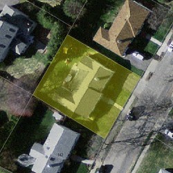 148 Truman Rd, Newton, MA 02459 aerial view