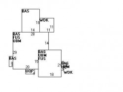 173 Pearl St, Newton, MA 02458 floor plan