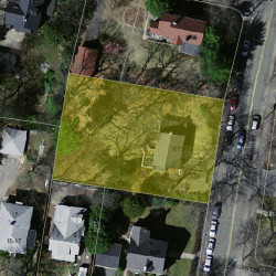 1073 Walnut St, Newton, MA 02461 aerial view