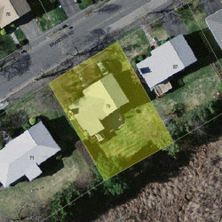 79 Brandeis Rd, Newton, MA 02459 aerial view