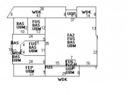 187 Moffat Rd, Newton, MA 02468 floor plan