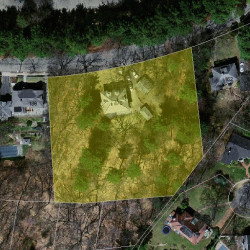 176 Waban Ave, Newton, MA 02468 aerial view
