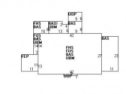 17 Dorset Rd, Newton, MA 02468 floor plan