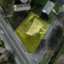 135 Albemarle Rd, Newton, MA 02460 aerial view