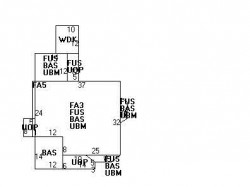 36 Ridge Ave, Newton, MA 02459 floor plan