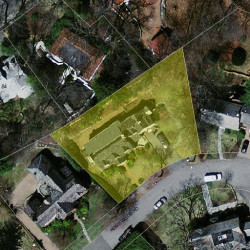 39 Homewood Rd, Newton, MA 02468 aerial view