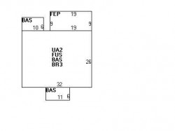 52 Myrtle St, Newton, MA 02465 floor plan