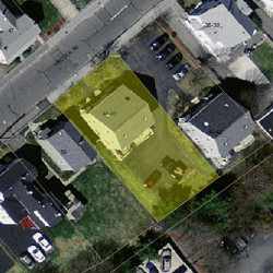 44 Lincoln Rd, Newton, MA 02458 aerial view