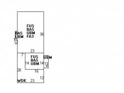 601 Walnut St, Newton, MA 02460 floor plan