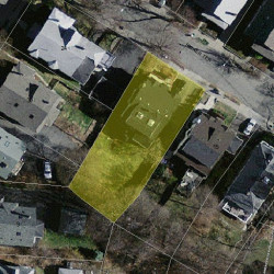 11 Ricker Ter, Newton, MA 02458 aerial view