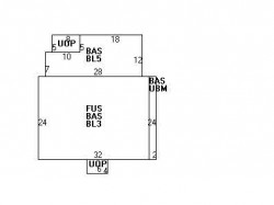 189 Carlton Rd, Newton, MA 02468 floor plan