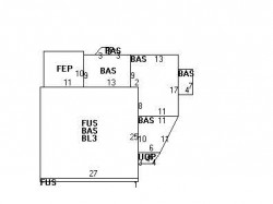 166 Dickerman Rd, Newton, MA 02461 floor plan