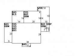 56 Solon St, Newton, MA 02461 floor plan