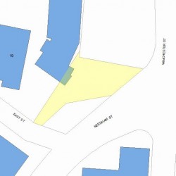 9 Needham St, Newton, MA 02461 plot plan
