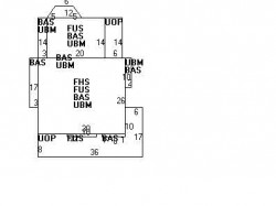 18 Warwick Rd, Newton, MA 02465 floor plan