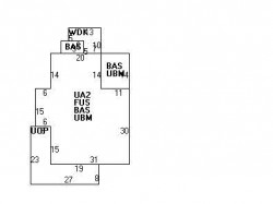 158 Auburn St, Newton, MA 02466 floor plan