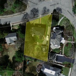 6 Alban Rd, Newton, MA 02468 aerial view