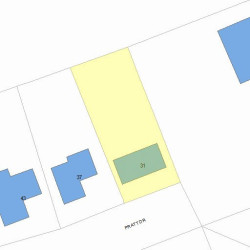 31 Pratt Dr, Newton, MA 02465 plot plan