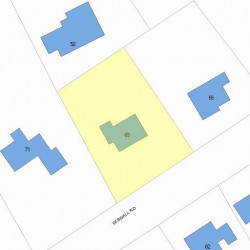 63 Wiswall Rd, Newton, MA 02459 plot plan