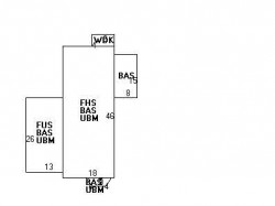 88 Forest St, Newton, MA 02461 floor plan