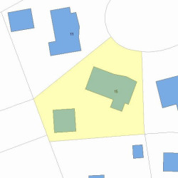 15 Glastonbury Oval, Newton, MA 02468 plot plan