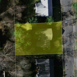 62 Lovett Rd, Newton, MA 02459 aerial view