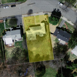 6 Kodaya Rd, Newton, MA 02468 aerial view