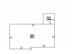 45 Colgate Rd, Newton, MA 02462 floor plan