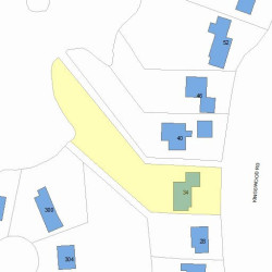 34 Kingswood Rd, Newton, MA 02466 plot plan