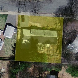 56 Sherrin Rd, Newton, MA 02462 aerial view