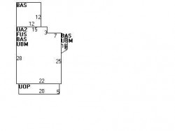 46 Hale St, Newton, MA 02464 floor plan