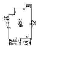 21 Aberdeen St, Newton, MA 02461 floor plan