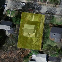 18 Fredana Rd, Newton, MA 02468 aerial view