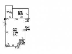 382 Wolcott St, Newton, MA 02466 floor plan