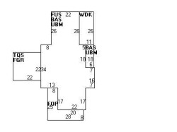 182 Cherry St, Newton, MA 02465 floor plan