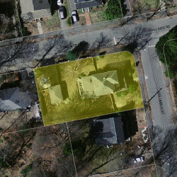 3 Columbus St, Newton, MA 02461 aerial view