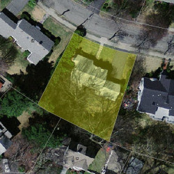 76 Miller Rd, Newton, MA 02459 aerial view
