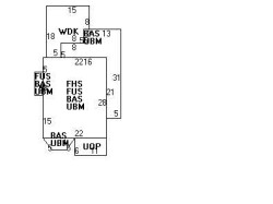 167 Melrose St, Newton, MA 02466 floor plan