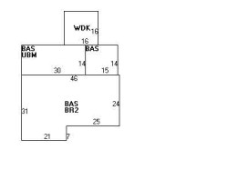 43 Troy Ln, Newton, MA 02468 floor plan