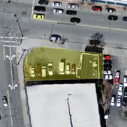 1250 Washington St, Newton, MA 02465 aerial view