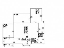 20 Eliot Memorial Rd, Newton, MA 02458 floor plan