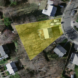 19 Maplewood Ave, Newton, MA 02459 aerial view
