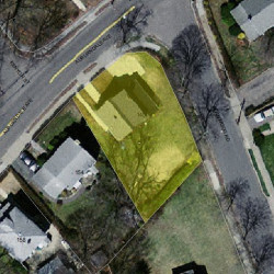 148 Auburndale Ave, Newton, MA 02465 aerial view