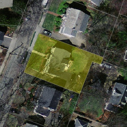 14 Whitney Rd, Newton, MA 02460 aerial view
