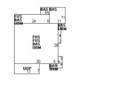 28 Warwick Rd, Newton, MA 02465 floor plan