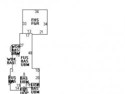 73 Cornell St, Newton, MA 02462 floor plan